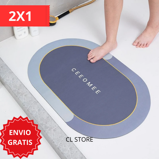 2x1 ALFOMBRA SÚPER ABSORBENTE - Evita accidentes