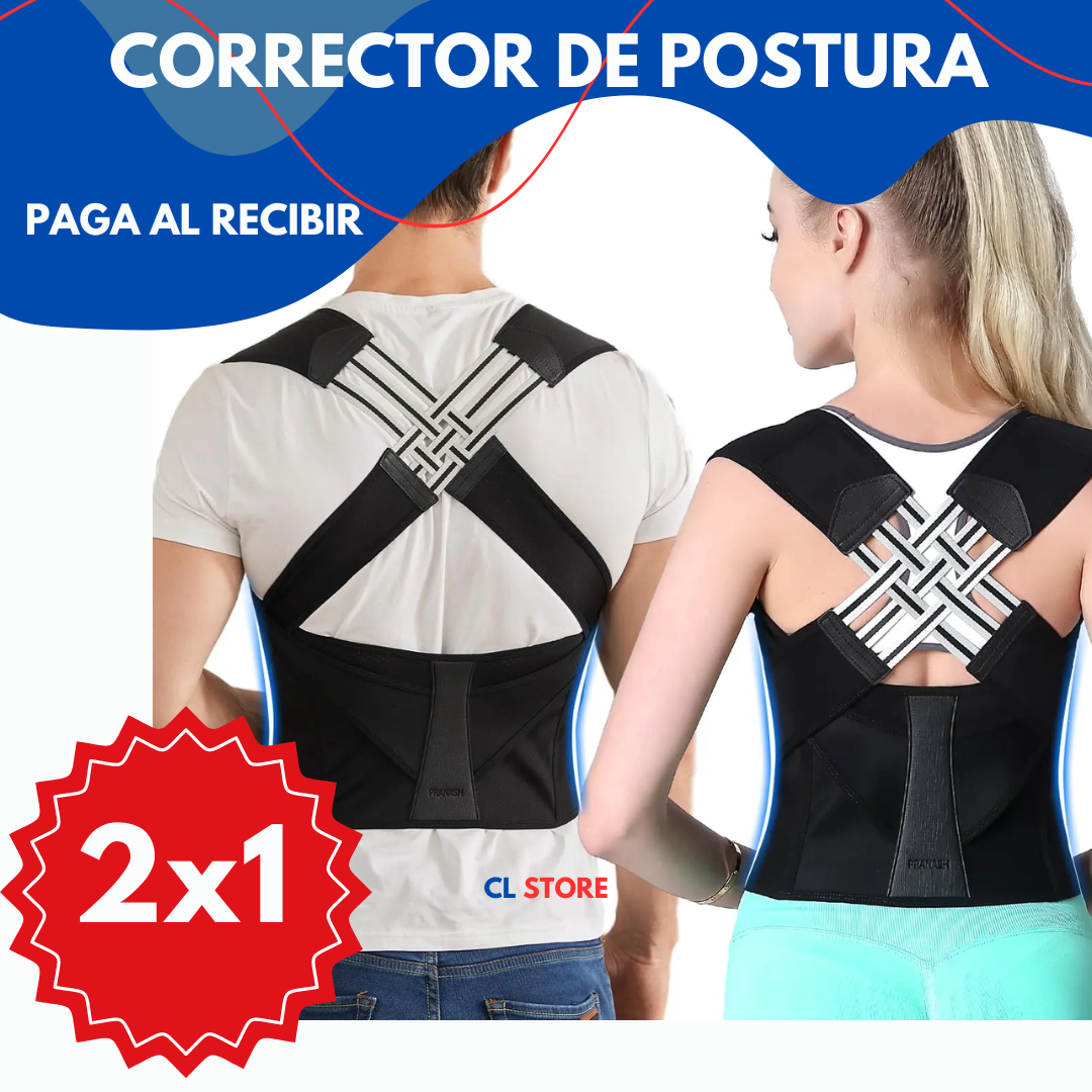 2x1 CORRECTOR DE POSTURA PREMIUM